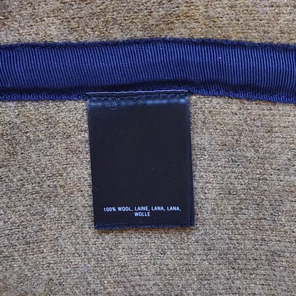 Anthropologie Field Flower Colorblock Wool Sweater Long Cardigan Coat Size Small - Picture 10 of 12